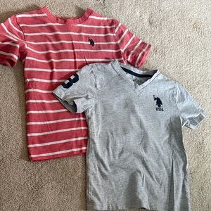 Polo T-Shirts. Boy size XS (4-5). Price for both.